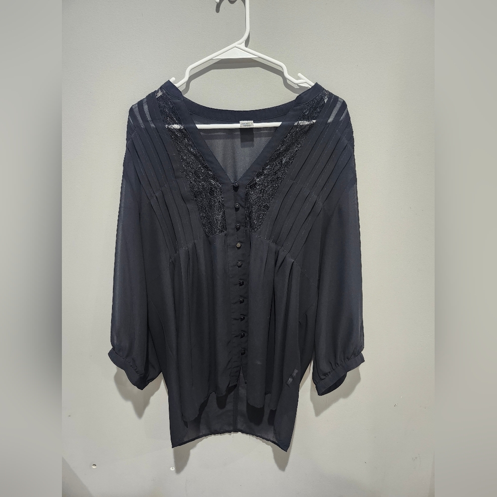 Jockey Elegant Black Women's Top Size XL